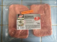 Les tranches de boeuf charolais