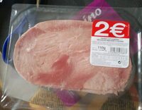 Jambon cuit supérieur decouenné dégraissé