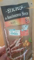 Stick de saucissons secs noix