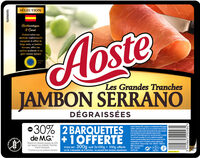 Jambon serrano  dégraissé
