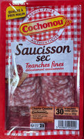 Saucisson sec - Tranches fines