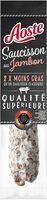 Saucisson sec supérieur au jambon