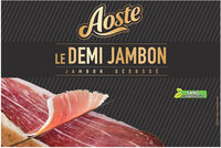 Le demi jambon jambon désossé