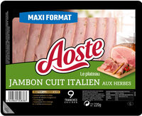 Jambon cuit italien aux herbes