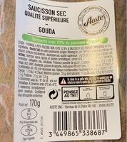 Saucisson sec - gouda