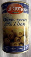 Olives vertes à la farce de Thon