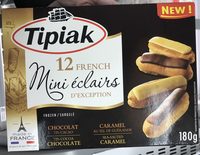 Mini éclairs : Chocolat & Caramel au sel de Guérande