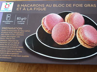 Macarons au bloc de foie gras