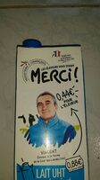 Lait uht demi écrémé