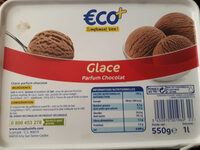 Glace Chocolat, 1 Litre, Marque Eco+