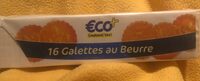 16 galettes au Beurre
