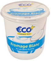 Fromage blanc au lait demi-écrémé 3% de matière grasse