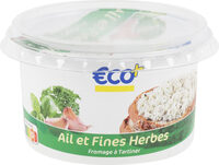 Fromage à tartiner ail et fines herbes