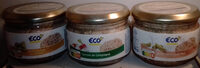 Lot de 3 Verrines - Terrine de campagne - Confit de foie de porc - Confit de foie de volaille