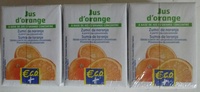 Jus d'Orange à base de jus concentré