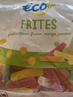 Confiseries frites Eco+. Gélifiées