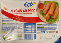 4 nems au Porc