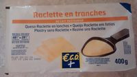 Raclette - Fromage au lait pasteurisé à pâte pâte préssée non cuite