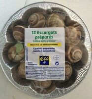 12 escargots préparés recette à la Bourguignonne