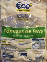 Pommes de terre entières, épluchées