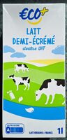 Lait Demi-Ecrémé - Stérilisé UHT
