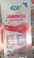 Jambon cru fumé au bois de hêtre