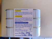 Sardines Huile Tournesol
