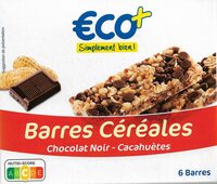 Barres céréalières Chocolat - Cacahuète