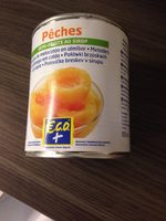 Peches demi fruit au sirop