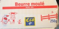 Beurre moulé demi sel 250gr