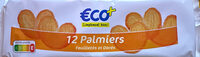 12 palmiers feuilletés et dorés