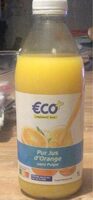 Pur jus d’orange sans pulpe