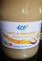 Compote de pommes bananes