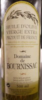 Huile Olive Vierge Extra De Domaine Bournisac