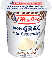 Elle & vire desserts lactes mon grec vanille