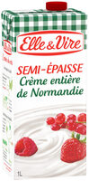 La Crème Entière Semi-Epaisse De Normandie 30%MG