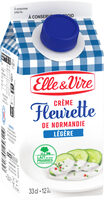 Elle & vire creme fleurette legere 12%mg brique 33cl