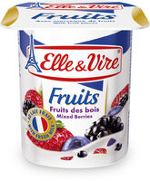Elle & vire desserts lactes fruits fruits des bois