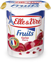 Elle & vire desserts lactes fruits cerise