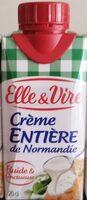 Creme entiere de Normandie - 1 brique offerte