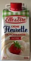 Crème fleurette de Normandie entière
