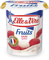 Dessert lacté aux fruits stérilisé UHT - Litchi