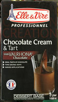 Dessert Base Chocolate Cream & Tart with Valrhona Chocolate