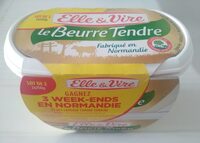 Beurre tendre Demi sel 80%mg