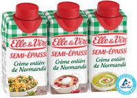 La Crème Entière Semi-Epaisse De Normandie 30%MG