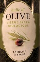 Huile d'olive vierge extra biologique extraite à froid