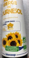 Huile Vierge de Tournesol Biologique