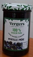 Confiture myrtille / mûre
