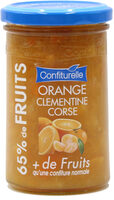 Orange clémentine corse, 65 % de fruits