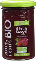 Confiture 4 Fruits rouges